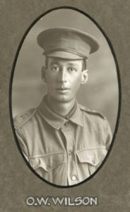 Private Ormond Wentworth Wilson Image courtesy of Picture Ipswich. 
