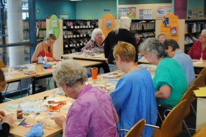 Participants at the Tidings of Comfort & Joy demonstration session