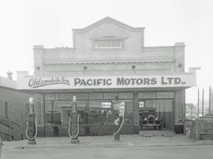 Pacific Motors, 221 Brisbane Street, Ipswich, 1927 (Image courtesy of Picture Ipswich)