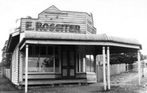 Rossiters butcher shop at 10 Pine Mountain Road, North Ipswich, 1960s - Image courtesy of Picture Ipswich