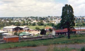 View of Bundamba 1980's