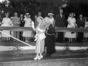 Visit by Queen Elizabeth, the Queen Mother, Ipswich, 1958 - (Image courtesy of Picture Ipswich)