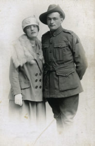 Hilda and Dave, close friend of Norman George, 1919 - Courtesy of Picture Ipswich
