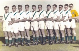 A Booval Footbal Team from the 1940's - Image courtesy of Picture Ipswich