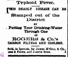 Advertisement taken from The Queensland Times Newspaper, 2nd March 1889 - Courtesy of the National Library of Australia