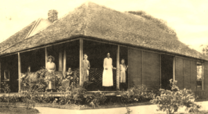 Cooneana Homestead ca. 1900 - Image courtesy of Ipswich Historical Society